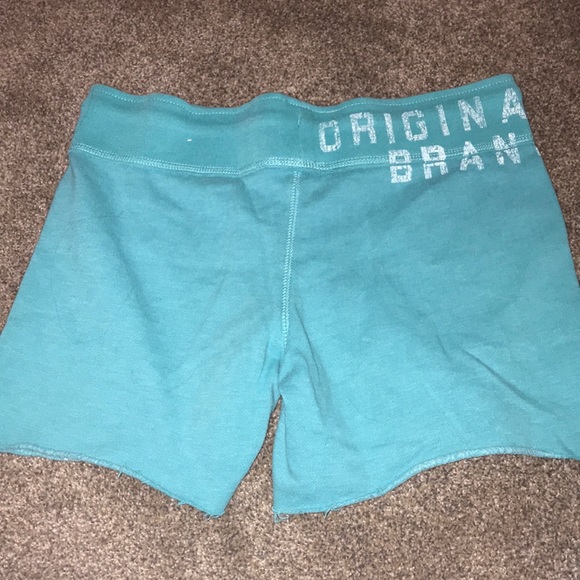 blue aeropostale cutoff shorts - Picture 2 of 2